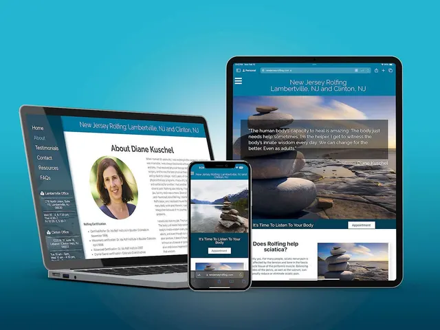 New Jersey Rolfing website by MedWell Digital