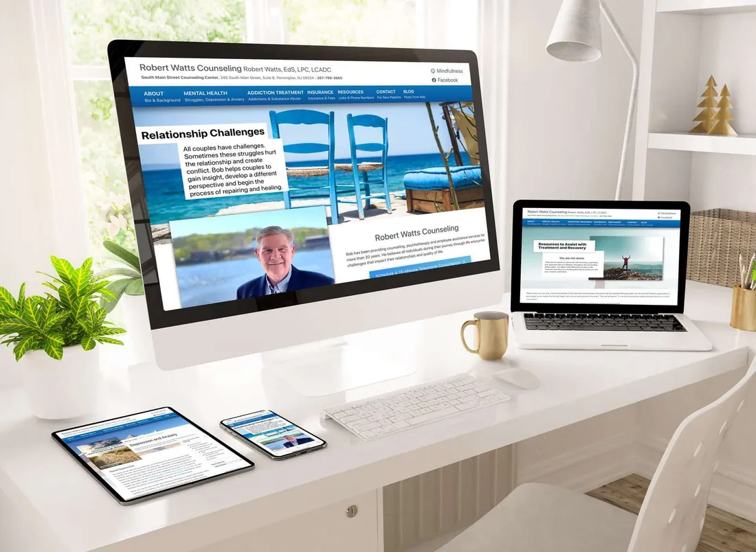 Counseling practice brand & website